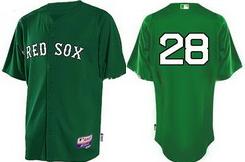 Boston Red Sox Adrian Gonzalez 28 green Jersey