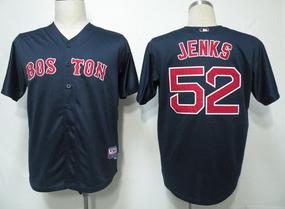 Cheap Boston Red Sox 52 Jenks Dark Blue Jerseys For Sale