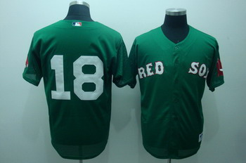 Cheap Boston Red Sox 18 Daisuke Matsuzaka Green Jersey For Sale