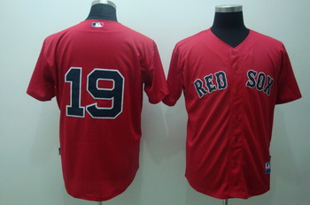 Boston Red Sox 19 Josh Beckett Red Jerseys