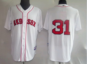 Boston Red Sox 31 Lester white Jerseys