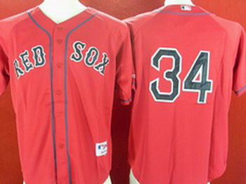 Boston Red Sox 34 David Ortiz Red Jerseys Boston Red Sox 34 David Ortiz Red Jerseys