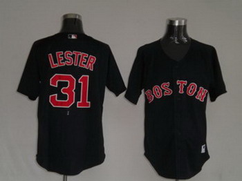 Jerseys Boston Red Sox 31 Lester Navy blue