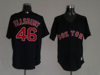 Boston Red Sox 46 Jacoby Ellsbury Navy blue