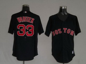 Cheap Boston Red Sox 33 Jason Varitek Navy blue For Sale