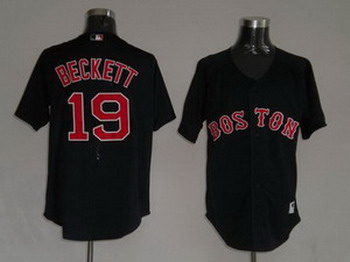 Cheap Boston Red Sox 19 Beckett Navy blue For Sale