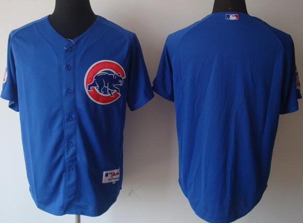 Chicago Cubs Blank Blue MLB Jerseys