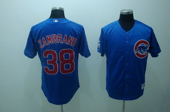 Cheap Chicago Cubs 38 Carlos Zambrano BLUE mitchell and ness Jerseys For Sale