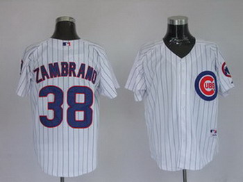 Chicago Cubs 38 Zambrono Pinstripe