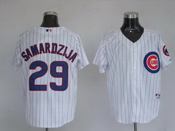 Cheap Chicago Cubs 29 Samardzija Pinstripe For Sale