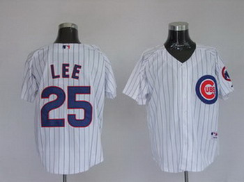 Cheap Chicago Cubs 25 Derrek Lee Pinstripe For Sale