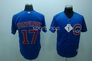Cheap Chicago Cubs 17 blue FONTENOT new For Sale