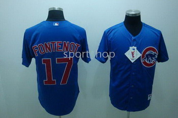 Chicago Cubs 17 blue FONTENOT new Chicago Cubs 17 blue FONTENOT new