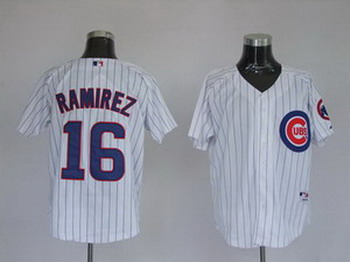 Cheap Chicago Cubs 16 Aramis Ramirez Pinstripe For Sale