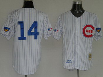 Cheap Chicago Cubs 14 Ernie Banks Home Jersey For Sale