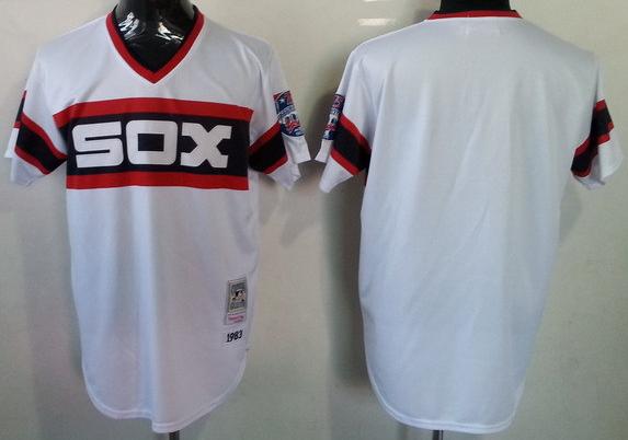 Chicago White Sox Blank White Throwback M&N MLB Jerseys Chicago White Sox Blank White Throwback M&N MLB Jerseys