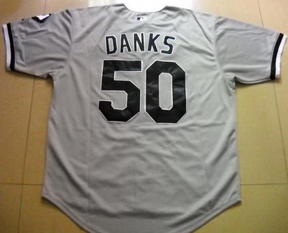 Cheap Chicago White Sox #50 John Danks Grey MLB Jerseys For Sale