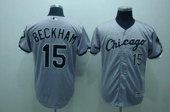 Chicago White Sox 15 beckham gery Jerseys