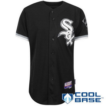Cheap Chicago White Sox White sox blank Black jersey For Sale