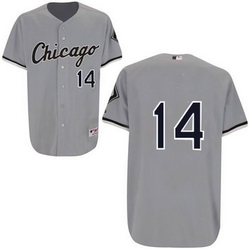 Chicago White Sox 14 Konerko grey Jerseys