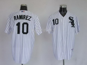 Cheap Chicago White Sox 10 Ramirez White jerseys For Sale