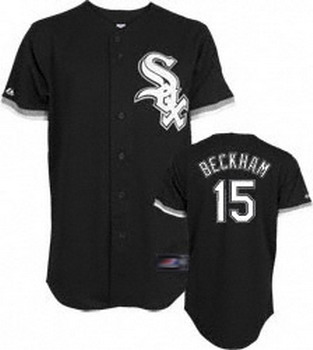 Cheap Chicago White Sox 15 Gordon Beckham Black Jersey 2009 For Sale