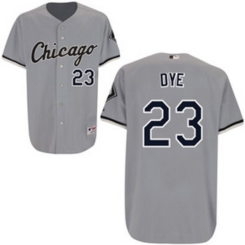 Chicago White Sox 23 Jermaine Dye gray