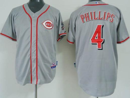 Cincinnati Reds 48 Cordero Grey Jersey