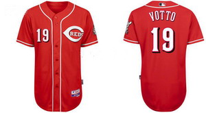 Cheap Cincinnati Reds 19 Joey Votto Baseball Authentic Red Jerseys For Sale