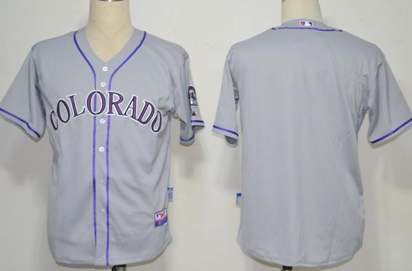 Colorado Rockies Blank Gery 2012 MLB Jerseys