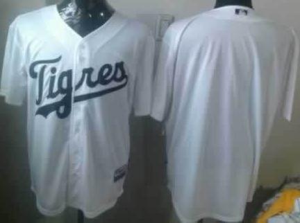 Cheap Detroit Tigers Blank White MLB Jerseys For Sale