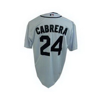Cheap Detroit Tigers 24 Cabrera white Jerseys For Sale