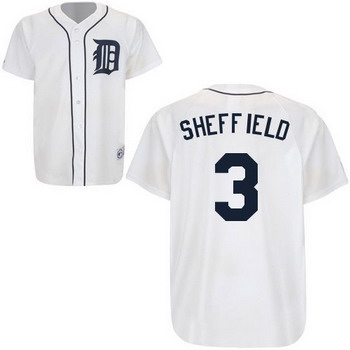 Cheap Detroit Tigers 3 Gary Sheffield White Jerseys For Sale