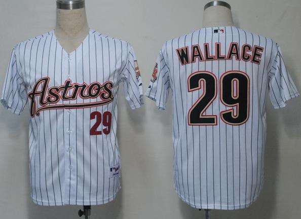 Houston Astros 29 Wallace White MLB Jerseys Houston Astros 29 Wallace White MLB Jerseys