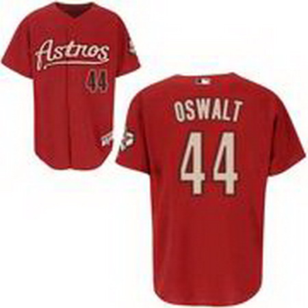 Cheap Houston Astros 44 Roy Oswalt Alternate Home Jerseys red For Sale
