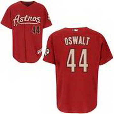 Houston Astros 44 Roy Oswalt Alternate Home Jerseys red