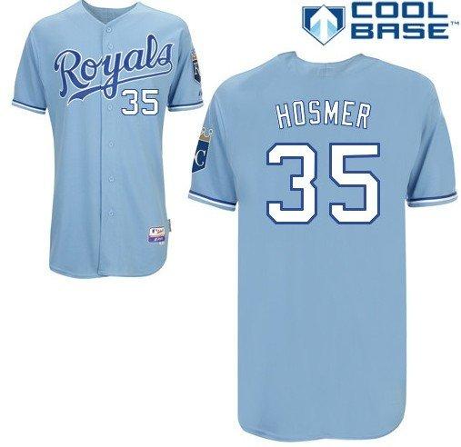 Kansas City Royals 35 Hosmer Light Blue Jersey