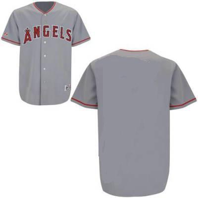 Los Angeles Angels Blank Grey Jersey
