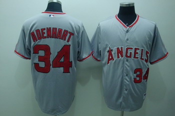 Cheap Los Angeles Angels 34 Nick Adenhart Grey Jerseys For Sale