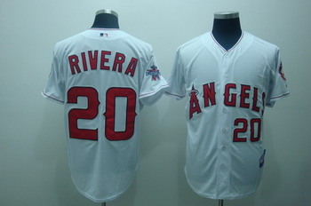 Cheap Los Angeles Angels 20 river white jersey all star Patch For Sale