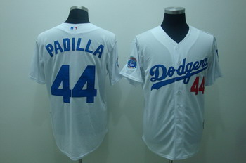 Cheap Los Angeles Dodgers 44 Padilla White Jerseys Coolbase For Sale