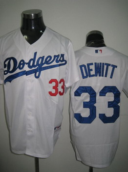 Cheap Los Angeles Dodgers 33 dewett White Jersey For Sale