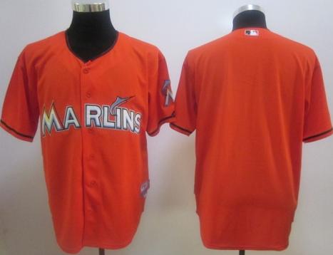 Miami Marlins Blank Yellow MLB Jerseys