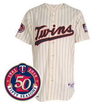 Minnesota Twins 33 Justin Morneau 3rd w50th Season Patch