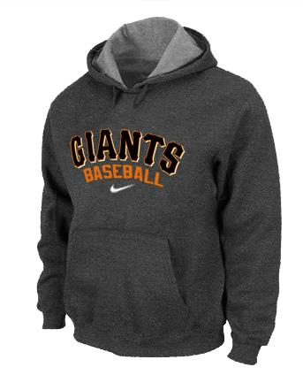 Cheap San Francisco Giants Pullover MLB Hoodie D.GREY For Sale