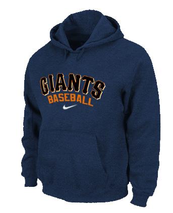 Cheap San Francisco Giants Pullover MLB Hoodie D.Blue For Sale