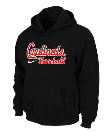Cheap St. Louis Cardinals Pullover MLB Hoodie Black For Sale