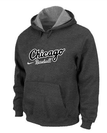 Cheap Chicago White Sox Pullover MLB Hoodie D.GREY For Sale