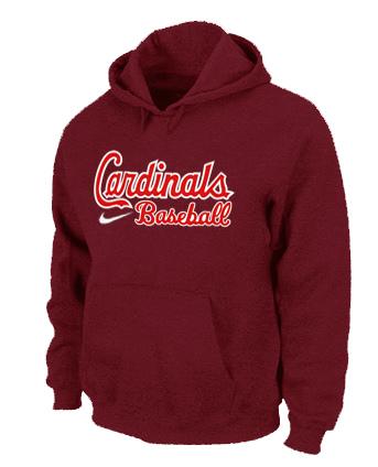 Cheap St. Louis Cardinals Pullover MLB Hoodie RED For Sale