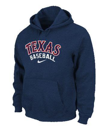Cheap Texas Rangers Pullover MLB Hoodie D.Blue For Sale